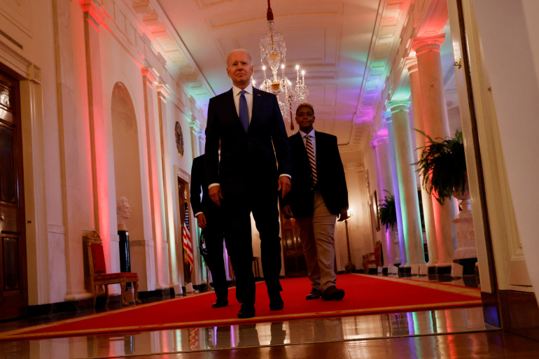 President Biden and Champion Ashton (he/him)