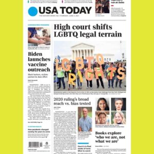 USA TODAY Front Page